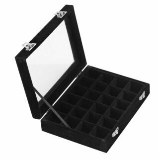 Black Velvet Storage Box