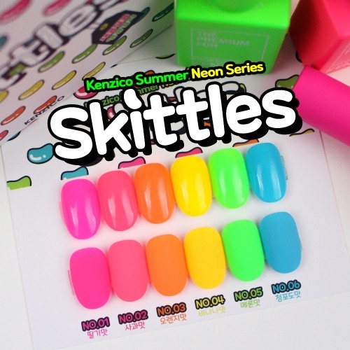 Kenzico Skittles Neon Collection