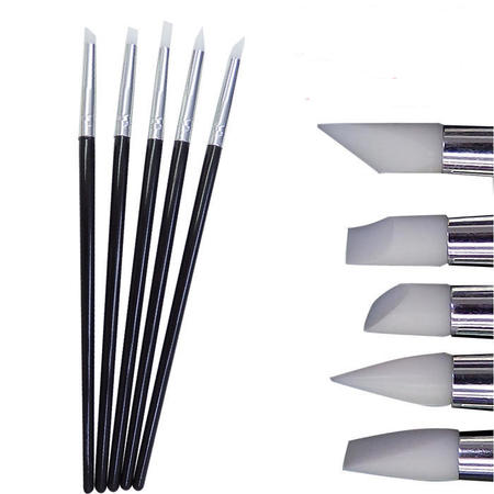 Silicone Sculpting Tool set - Vegan, Cruelty Free, Non-toxic & HEMA free  professional nail products